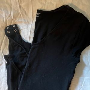 Women’s Old Navy black bodysuit size large